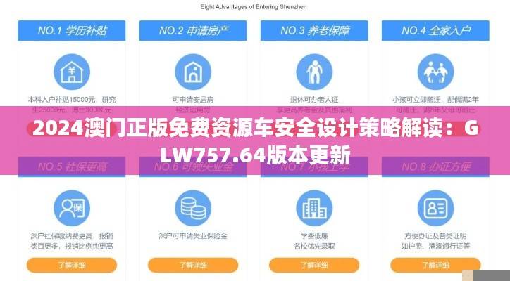 2024澳门正版免费资源车安全设计策略解读:GLW757.64版本更新