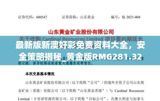 最新版新澳好彩免费资料大全,安全策略揭秘_黄金版RMG281.32