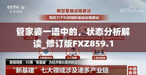 管家婆一语中的,状态分析解读_修订版FXZ859.1